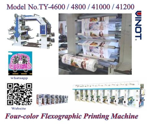 Customized Flexographic Printing Equipment For Russia Plate Thickness 2.38mm